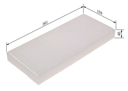 Bosch 1987431162 Filter, cabin air - 5