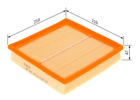 Bosch 1987431167 Filter, cabin air - 5