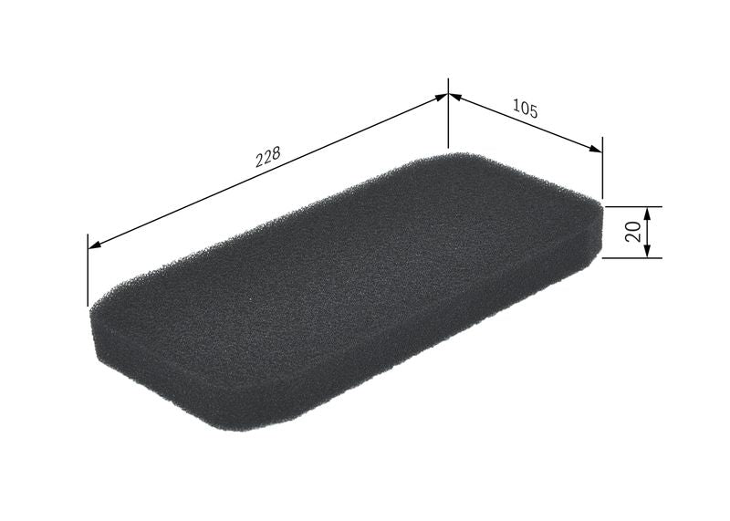 Bosch 1987431173 Filter, cabin air - 1