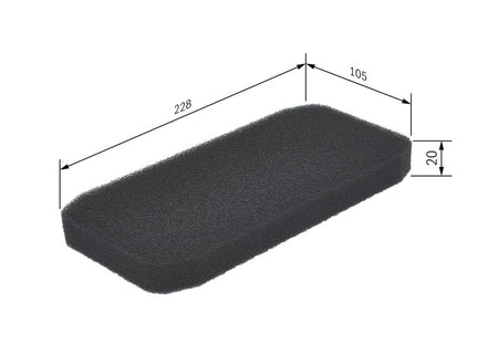 Bosch 1987431173 Filter, cabin air - 1