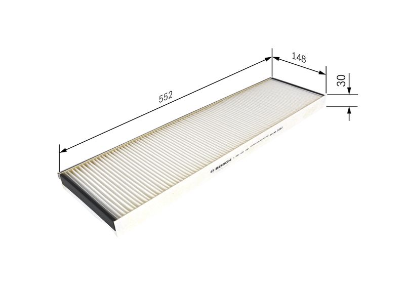 Bosch 1987431180 Filter, cabin air - 1
