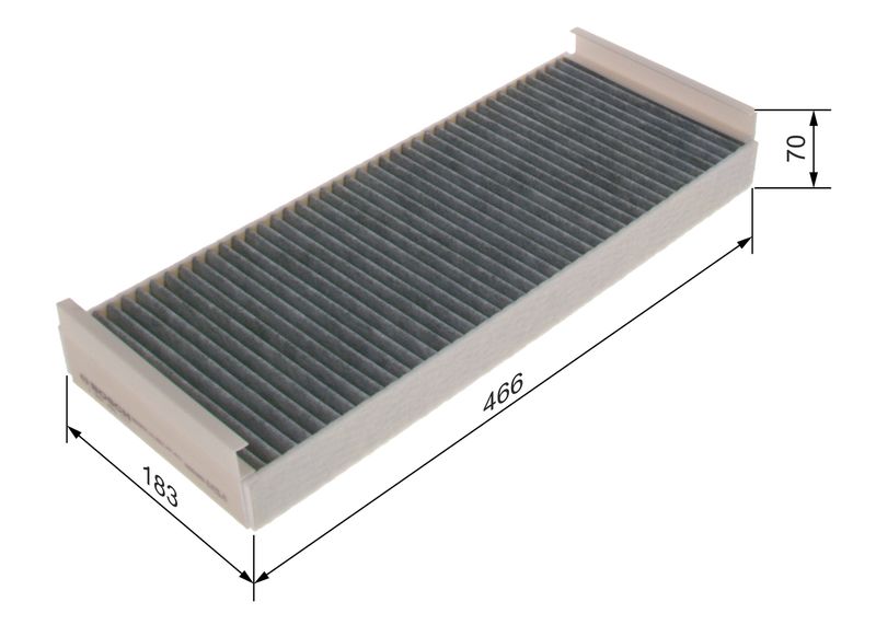 Bosch 1987431458 Filter, cabin air - 1