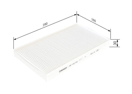 Bosch 1987432003 Filter, cabin air - 1