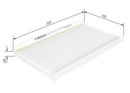 Bosch 1987432015 Filter, cabin air - 1