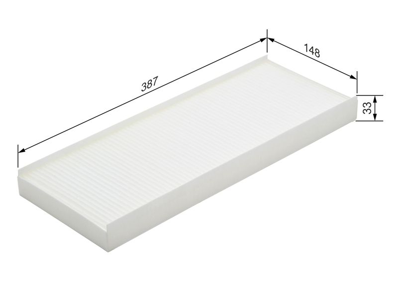 Bosch 1987432017 Filter, cabin air - 5