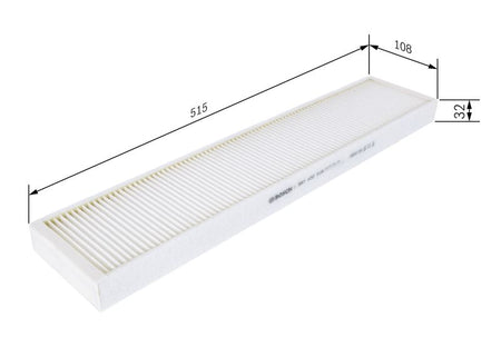 Bosch 1987432018 Filter, cabin air - 1
