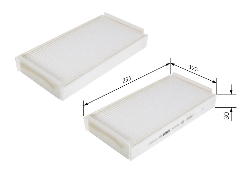 Bosch 1987432020 Filter, cabin air - 1