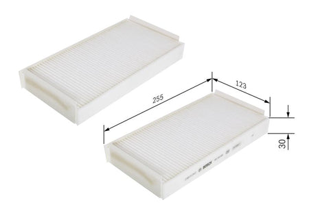 Bosch 1987432020 Filter, cabin air - 1