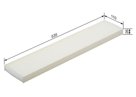 Bosch 1987432028 Filter, cabin air - 5