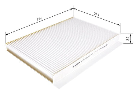 Bosch 1987432037 Filter, cabin air - 1