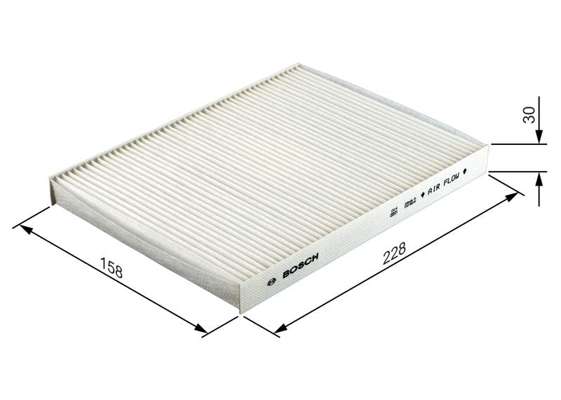 Bosch 1987432039 Filter, cabin air - 1