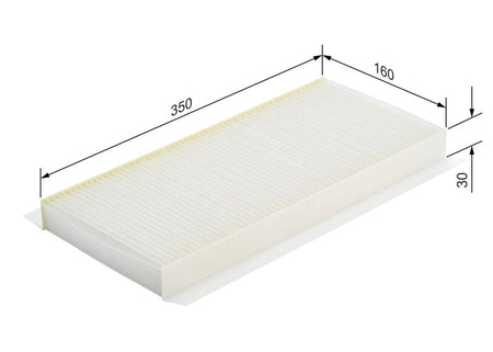 Bosch 1987432045 Filter, cabin air - 5