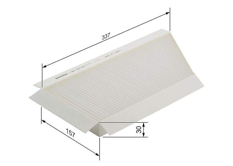 Bosch 1987432048 Filter, cabin air - 5