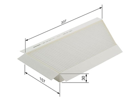 Bosch 1987432048 Filter, cabin air - 5