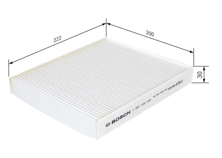 Bosch 1987432053 Filter, cabin air - 1