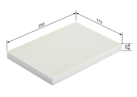 Bosch 1987432055 Filter, cabin air - 5