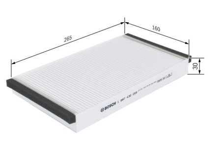 Bosch 1987432059 Filter, cabin air - 1