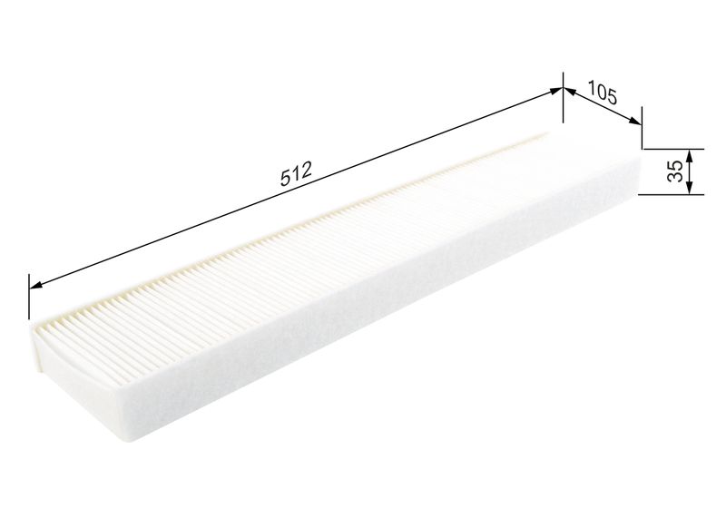 Bosch 1987432073 Filter, cabin air - 5