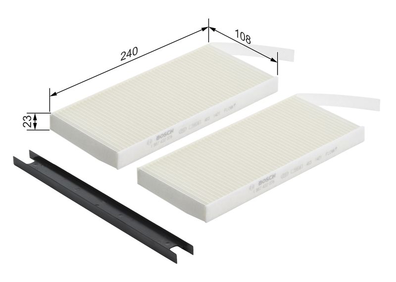 Bosch 1987432078 Filter, cabin air - 5