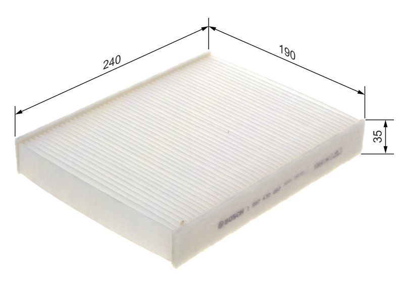 Bosch 1987432087 Filter, cabin air - 5
