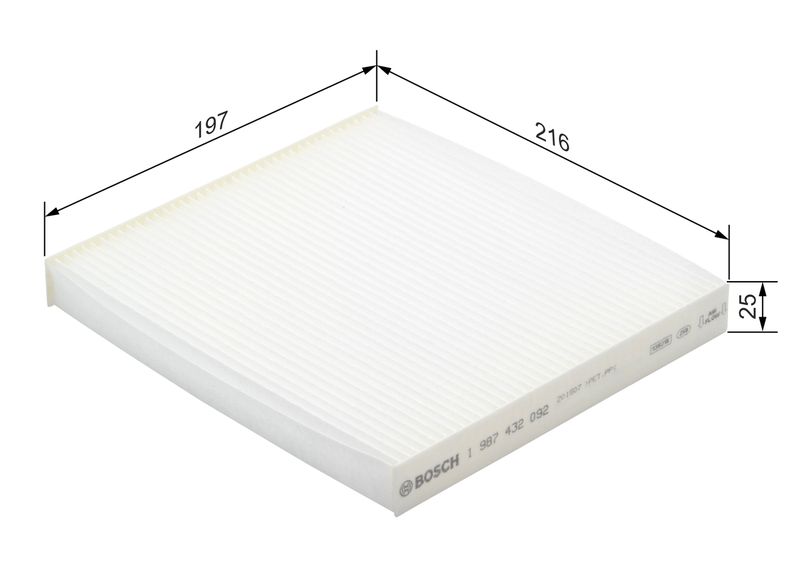 Bosch 1987432092 Filter, cabin air - 5