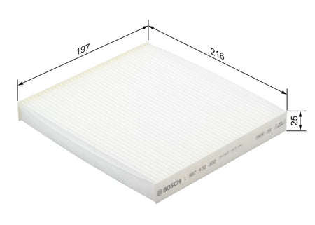 Bosch 1987432092 Filter, cabin air - 5