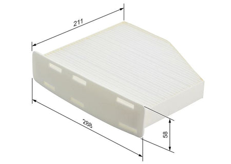 Bosch 1987432097 Filter, cabin air - 5