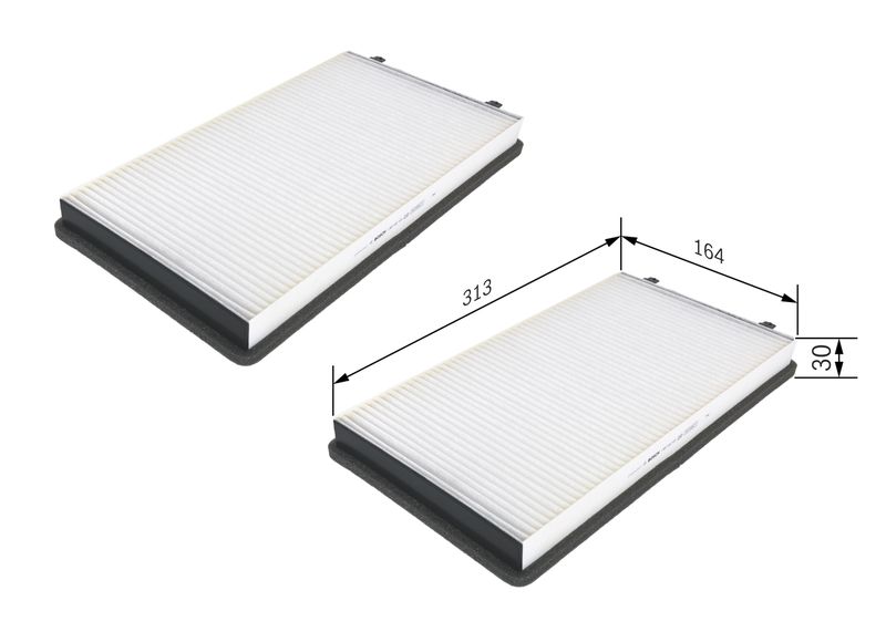 Bosch 1987432103 Filter, cabin air - 1