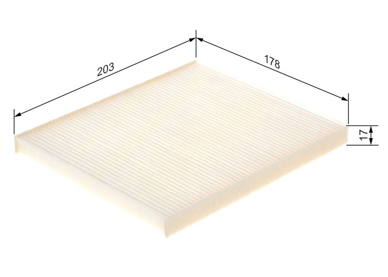 Bosch 1987432106 Filter, cabin air - 5