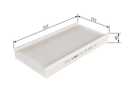 Bosch 1987432112 Filter, cabin air - 1