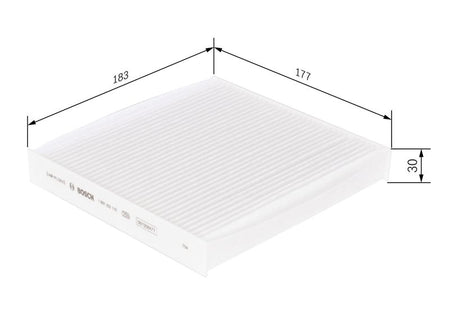 Bosch 1987432115 Filter, cabin air - 1