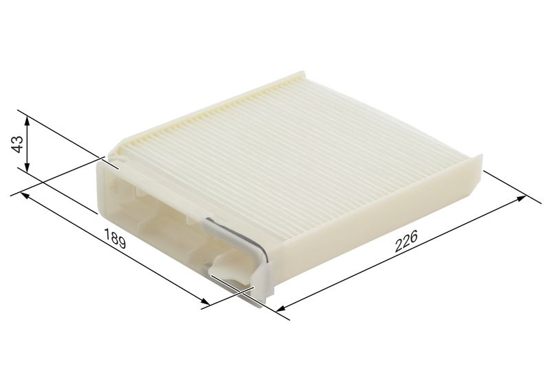 Bosch 1987432120 Filter, cabin air - 5