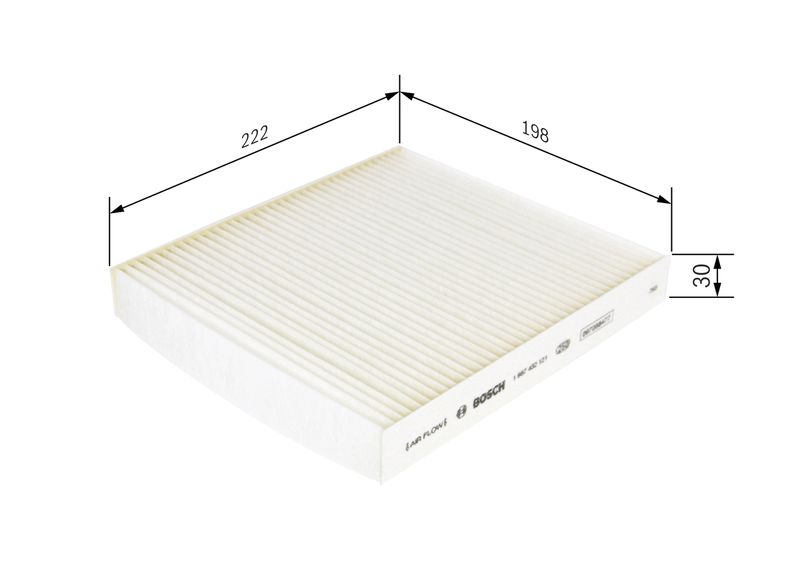 Bosch 1987432121 Filter, cabin air - 1