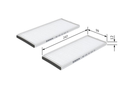 Bosch 1987432161 Filter, cabin air - 1