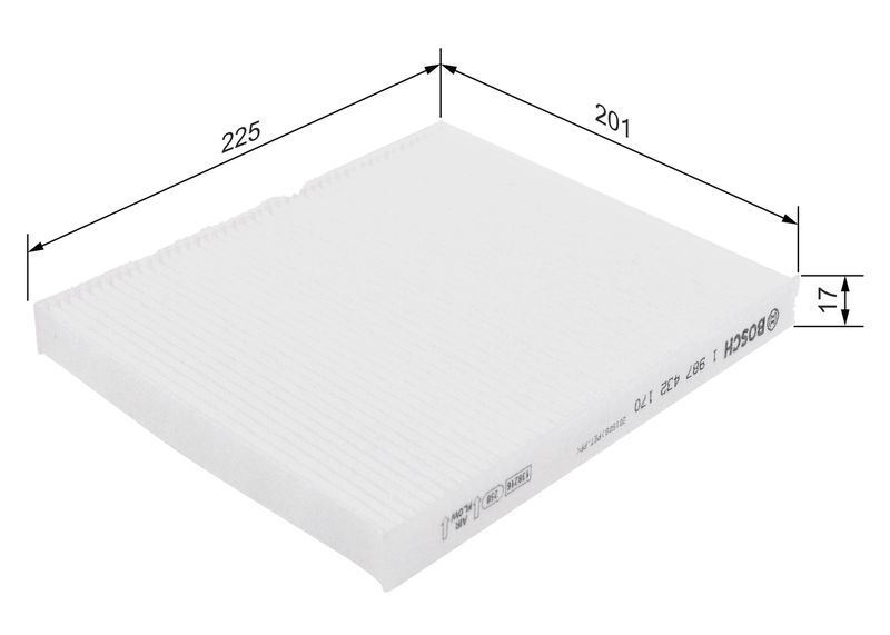 Bosch 1987432170 Filter, cabin air - 5