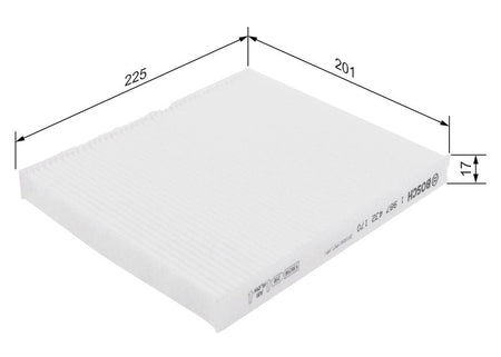 Bosch 1987432170 Filter, cabin air - 5