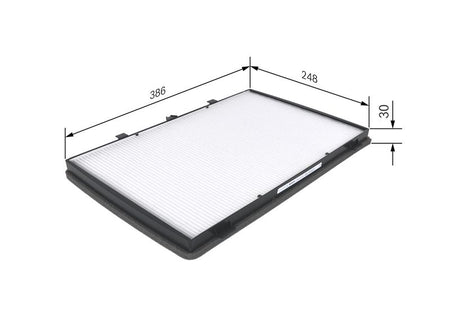 Bosch 1987432182 Filter, cabin air - 1