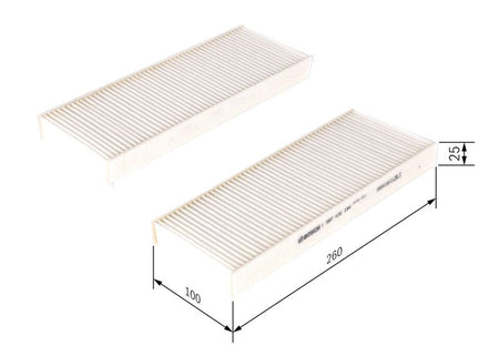 Bosch 1987432194 Filter, cabin air - 1