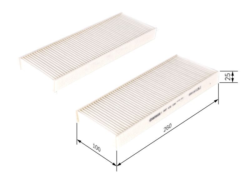 Bosch 1987432194 Filter, cabin air - 1