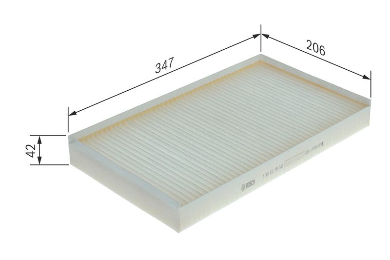Bosch 1987432195 Filter, cabin air - 1