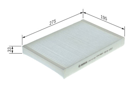 Bosch 1987432205 Filter, cabin air - 1