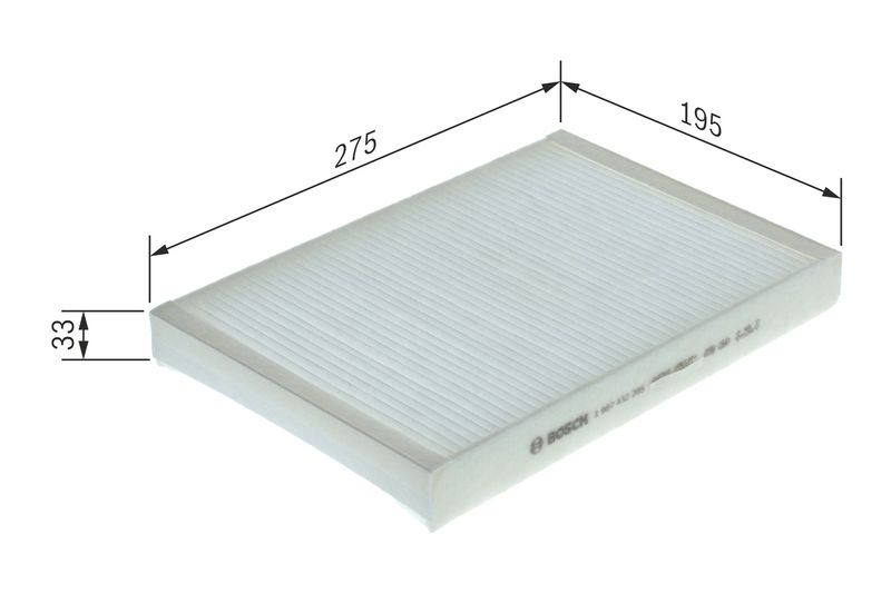 Bosch 1987432205 Filter, cabin air - 1