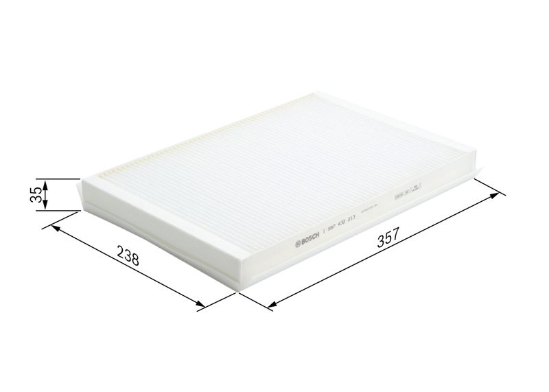 Bosch 1987432213 Filter, cabin air - 5