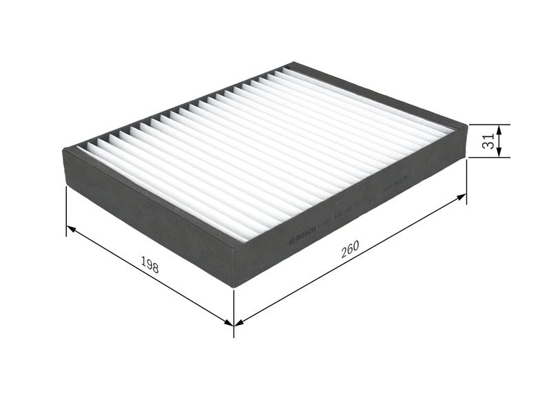 Bosch 1987432221 Filter, cabin air - 1