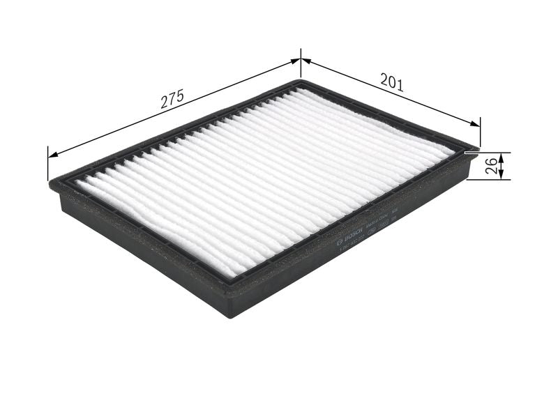 Bosch 1987432222 Filter, cabin air - 1