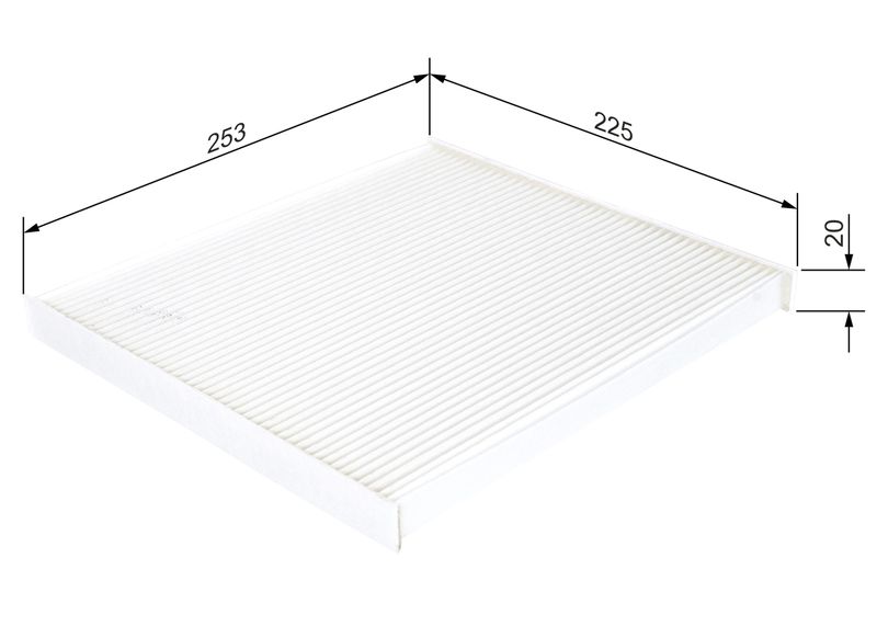 Bosch 1987432269 Filter, cabin air - 1