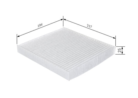 Bosch 1987432273 Filter, cabin air - 1