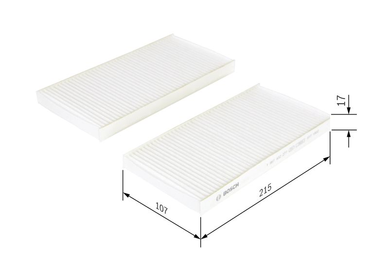 Bosch 1987432277 Filter, cabin air - 1