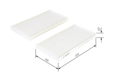 Bosch 1987432277 Filter, cabin air - 1