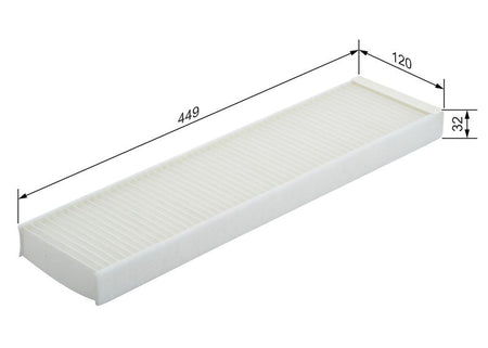 Bosch 1987432296 Filter, cabin air - 5